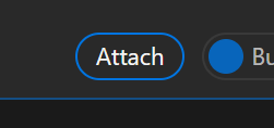 A close up of the attach button in the prompt field.