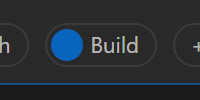 A close up of the Plan/build toggle set to Build in the prompt field.